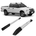 Longarina-Rack-de-Teto-Chevrolet-S10-CD-2001-a-2011-Bepo-Aluminio-Polido-Suporte-40KG-connectparts