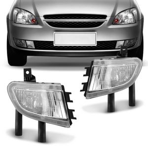 Par Farol de Milha Corsa Classic 2010 2011 2012 2013 2014 2015 2016 Auxiliar Neblina