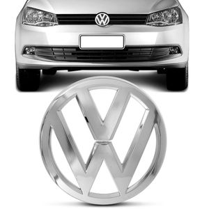 Emblema Grade Dianteira Gol Voyage G6 G7 Saveiro Cross G5 G6 Fox Polo Cromado