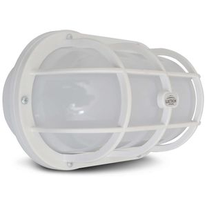 Luminária LED Arandela Sobrepor 3000K 12W 127V-220V 1440 Lúmens Branco Quente Tipo Tartaruga