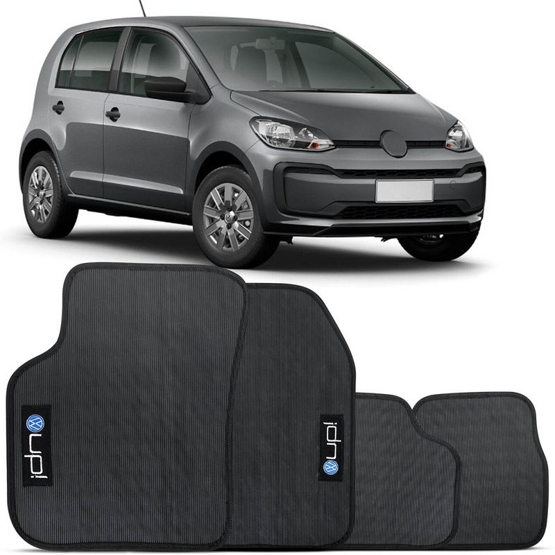 jogo-de-tapete-borracha-pvc-volkswagen-up--2014-a-2018-preto-bordado-carpete-base-antiderrapante-connectparts--1-