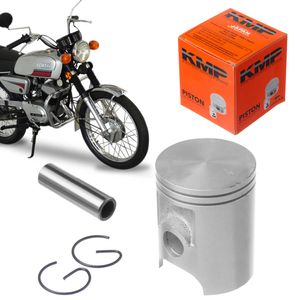 Kit Pistão Pino Trava Yamaha TT 125 79 a 83 RX 125 YAM 79 a 95 1.00mm