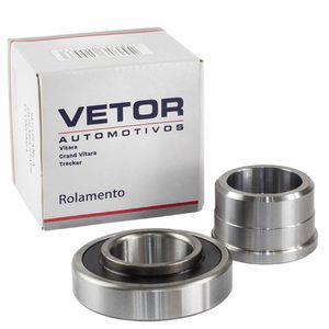 Kit Rolamento Roda Traseira Vitara Grand Vitara Tracker 1998 a 2023 Vetor DG4080