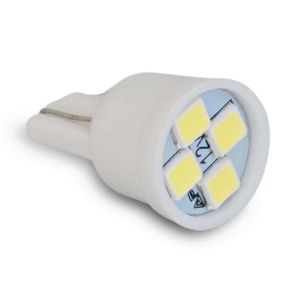 Lâmpada 4 LEDs Esmagadinha AP1502 Lanterna Teto e Placa 12V 6000K Luz Branca Autopoli