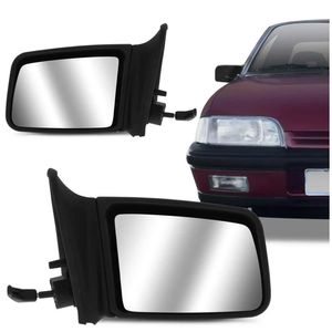 Retrovisor Monza 94 95 96 97 2 e 4 Portas com Controle e Espelho Preto