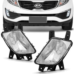 Farol Milha Kia Sportage 2011 2012 2013 2014 Auxiliar Neblina