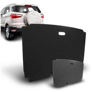 Tampa Estepe Save Porta Malas Ecosport 2013 2014 2015 2016 2017 2018 2019 2020 2021 Preto Grafite