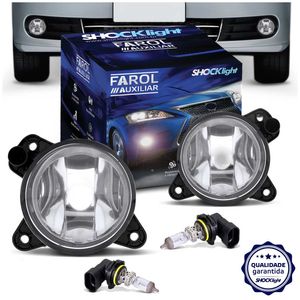 Farol de Milha Gol Voyage Saveiro G5 Spacefox Fox Polo Golf Original Hella + Lâmpada