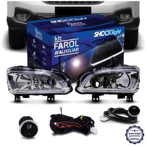 Kit Farol de Milha Strada 2020 Auxiliar Neblina