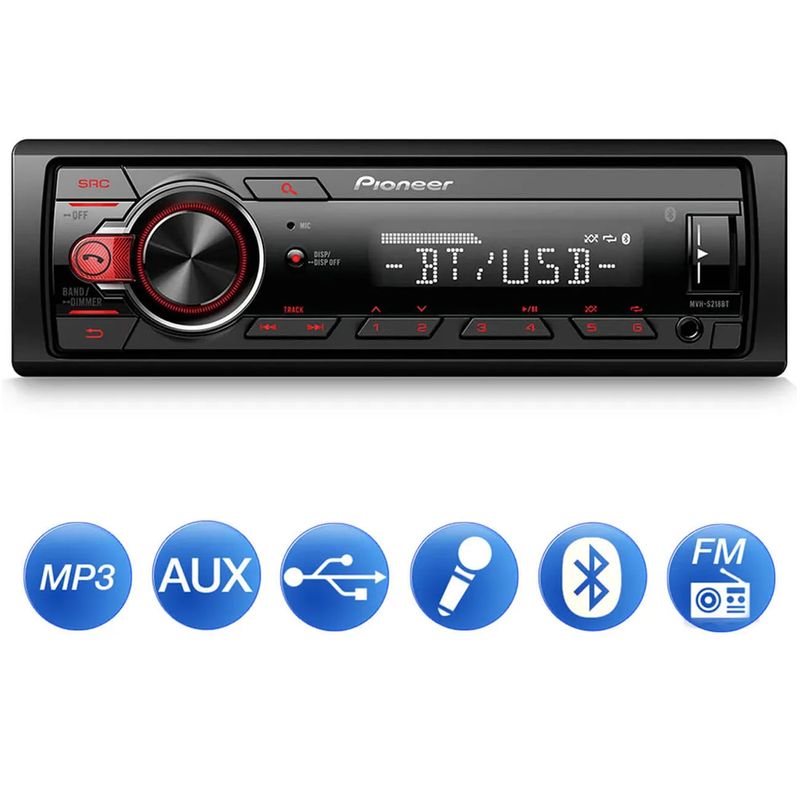 kit-mp3-player-pioneer-mvh-s218bt-receiver-bluetooth-usb---alto-falante-pioneer-6-120w-rms-4-ohms-connectparts--2-