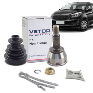 Junta Homocinética Vetor Ford Ka New Fiesta 2015 2016 2017 2018 2019 2020 2021 2022 1.0 3CC VT5421