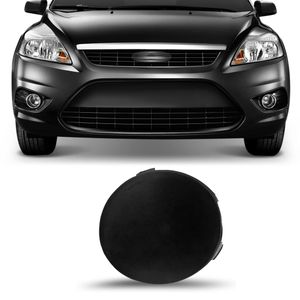 Tampa Reboque Parachoque Dianteiro Ford Focus 2008 2009 2010 2011 2012 2013 Preto