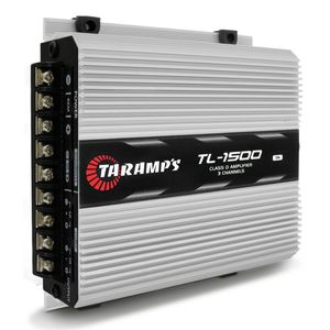 Módulo Amplificador Digital Taramps TL1500 390W RMS 2 Ohms 3 Canais Classe D