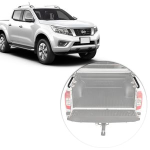 Protetor Borda Lateral Caçamba Nissan Frontier 2017 2018 2019 2020 2021 2022 Cabine Dupla Bepo