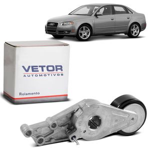 Tensor da Correia Alternador Completo Audi A4 2001 a 2009 Vetor VT8265