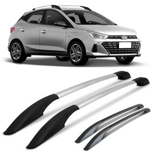 Rack Teto Longarina Decorativa Ford New Fiesta Ka HB20 Onix Renault Sandero Fiat Punto Peugeot 2008