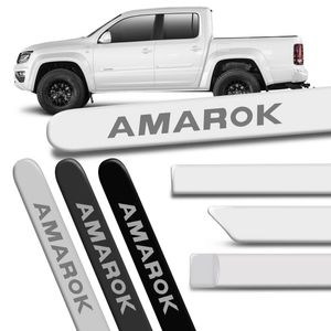 Jogo Friso Lateral Amarok 2010 a 2024 Cor Original Redondo