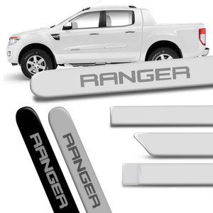 Jogo Friso Lateral Ranger 2013 a 2025 Cor Original Redondo