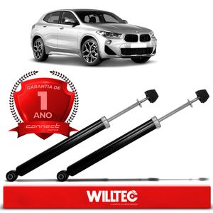 Amortecedor Traseiro BMW Série 3 E46 318 323 325 328 330 92 a 2006 Willtec AMT558