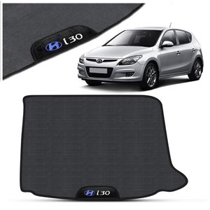 Tapete Porta Malas PVC Hyundai I30 2009 a 2012 Logo Bordado Concept 3D