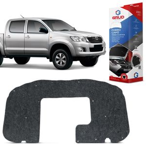 Forro Manta Capô Hilux Srv Sw4 2012 2013 2014 2015 com Presilhas