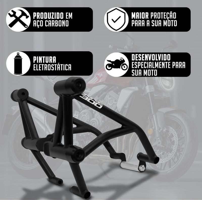 Kit-Protetor-Stunt-Race-Motor-Carenagem-XRE-300---Bone-connectparts--2-