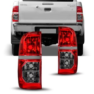 Lanterna Traseira Hilux 2012 2013 2014 2015 Bicolor Fumê