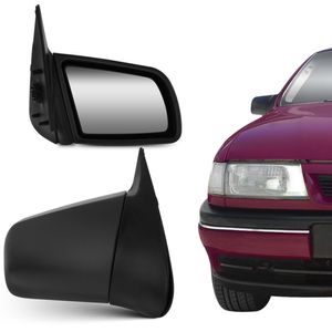 Retrovisor Elétrico Vectra 94 95 96 Preto com Espelho