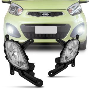 Farol de Milha Picanto 2012 2013 2014 2015 Auxiliar Neblina