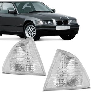 Lanterna Pisca Dianteiro BMW Série 3 318 325 323 99 a 01 Cristal Lisa