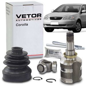 Tulipa Trizeta Coifa Toyota Corolla 1.8 2003 2004 2005 2006 2007 2008 Automatico Vetor VT5161