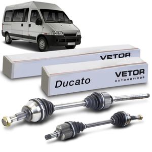 Semi Eixo Fiat Ducato 2006 a 2020 2.8 2.3 Câmbio Manual Vetor VT9545 VT9546