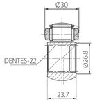 Trizeta-Renault-R19-Twingo-Clio-Megane-Kango-7701638463-connectparts---4-