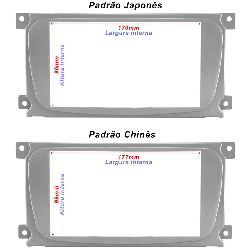 Moldura-Do-Painel-2-Din-Corolla-2018-Japones-Chines-Preto-Fosco-connectparts--4-