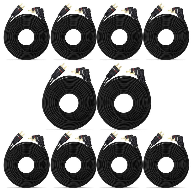 Kit-10-Cabos-Rca-Tech-One-Duplo-4mm-5M-Preto-Conector-Macho-Reto-connectparts---1-