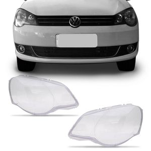 Par Lente Farol Polo Hatch Sedan 2007 2008 2009 2010 2011 2012 2013 2014 Transparente