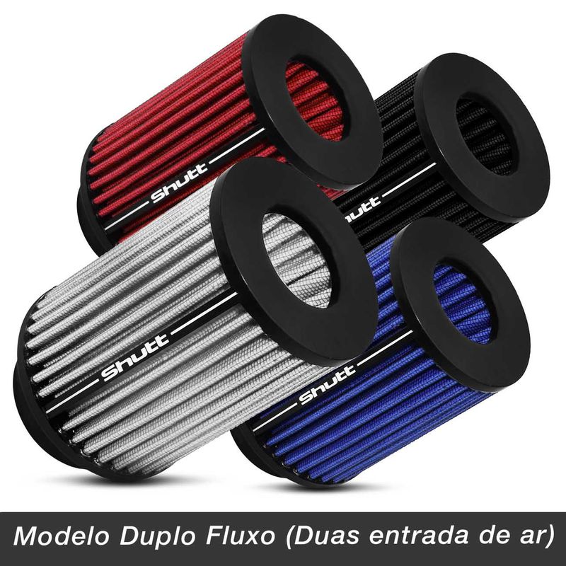 filtro-de-ar-esportivo-duplo-fluxo-alto-conico-lavavel-especial-shutt-universal-52mm-base-de-borracha-vermelho-preto-branco-e-azul-connect-parts--2-