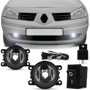 Kit Farol Milha Megane 2006 2007 2008 2009 2010 2011 Auxiliar Neblina