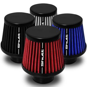 Filtro de Ar Esportivo Mono Fluxo 52mm 62mm Cônico Lavável Shutt Base Aço Maior Potência Tuning