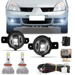 Kit-Farol-de-Milha-Clio-03-a-12-Auxiliar-Neblina---Par-Super-LED-3D-Headlight-H11-6000K-9000LM-Connect-Parts--1-