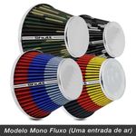 Filtro-de-Ar-Esportivo-Tunning-MonoFluxo-85mm-Conico-Lavavel-Especial-Shutt-Base-Cromada-Potencia-connectparts--2-