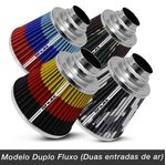 Filtro-de-Ar-Esportivo-Tunning-Fluxo-Forcado-52mm-Conico-Lavavel-Especial-Shutt-Base-Cromada-connectparts--2-