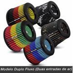 Filtro-de-Ar-Esportivo-Tunning-DuploFluxo-Monster-52mm-Conico-Lavavel-Especial-Shutt-Base-Borracha-connectparts---2-