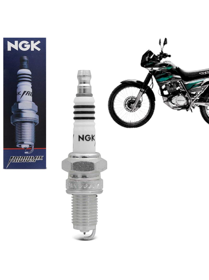 Vela-de-Ignicao-Iridium-NGK-Honda-NX-200-DPR8EIX-9-connectparts---1-