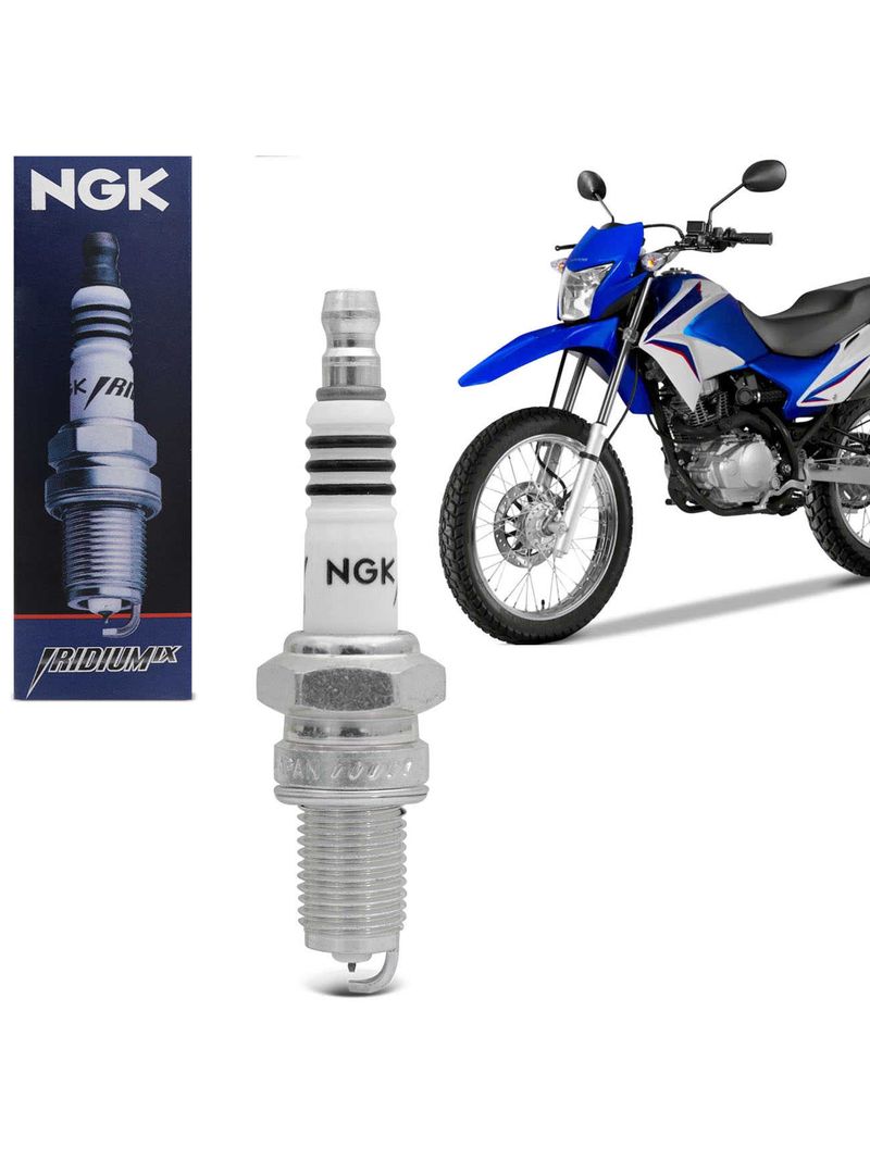 Vela-de-Ignicao-Iridium-NGK-Honda-NXR-150-BROS-DPR8EIX-9-connectparts---1-