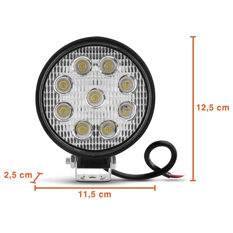 Farol-de-Milha-Led-Redondo-27W-9-Leds-12v-Carro-Jeep-Troller-connectparts---3-