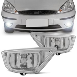 Par Farol de Milha Focus Hatch Sedan 2004 2005 2006 2007 Auxiliar Neblina