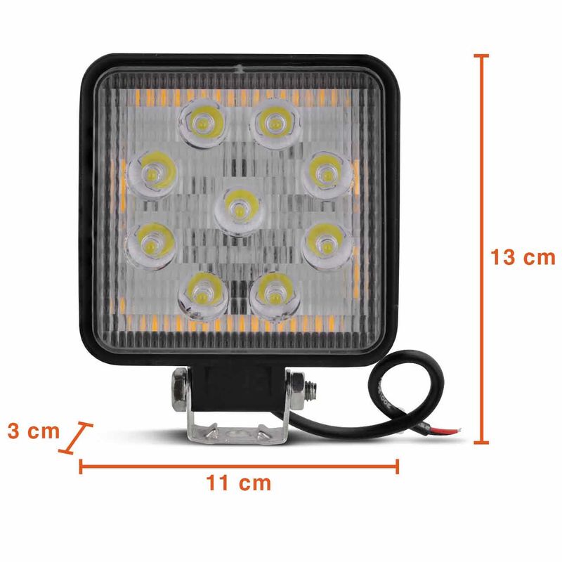 Kit-4-Farois-Milha-Quadrado-9-Leds-27w-12V-Carro-Troller-Jeep-Off-road-Auxiliar-Neblina-connectparts---3-